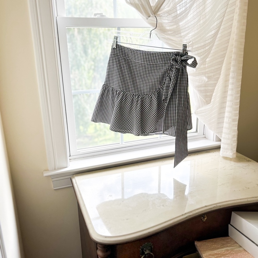 Francesca Checkered Skirt | size small |